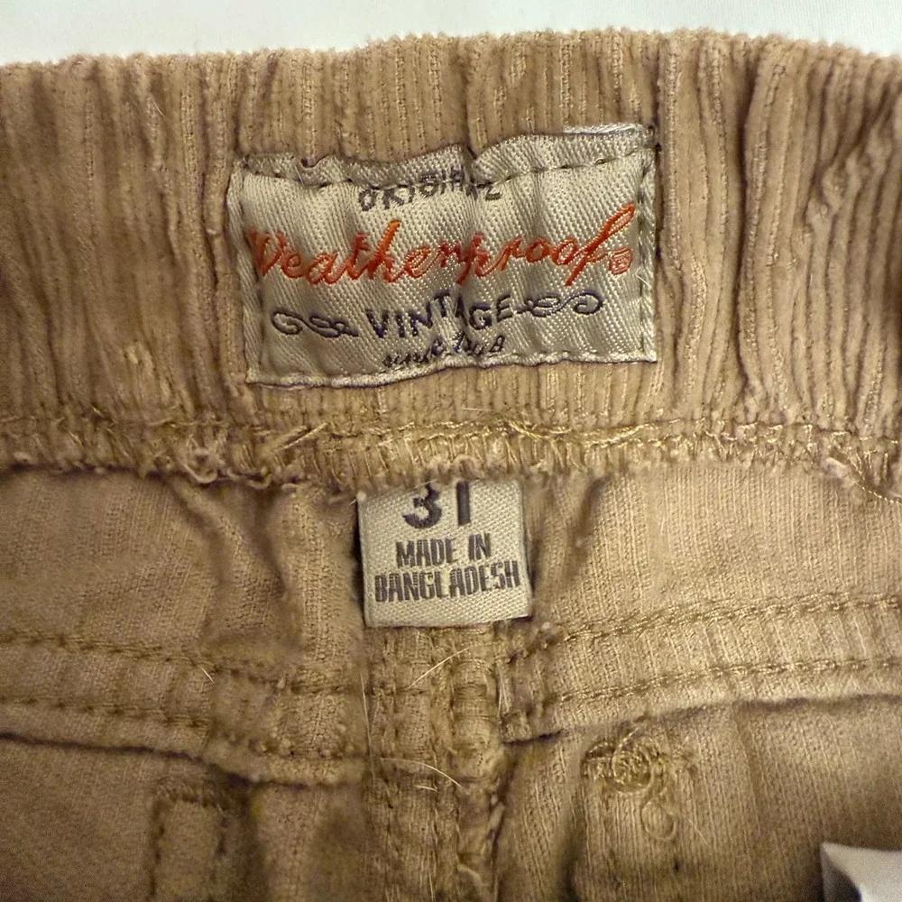 Weatherproof vintage corduroy